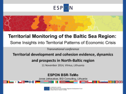 Jatkauskas Territorial Monitoring of the Baltic
