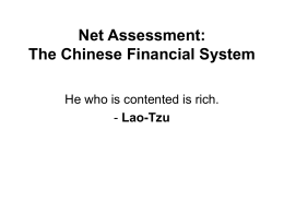 176275_Net Assessment China Finance