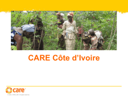 CARE Côte d`Ivoire