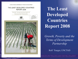 Growth in LDCs
