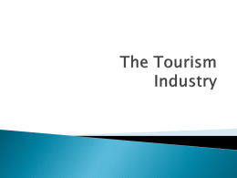 The Tourism Industry - The Einsteiners 2008