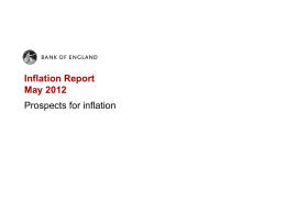 Bank of England Inflation Report May 2012