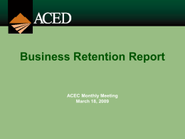 2008 Biz Dev Presentation to ACEC 031709