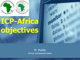ICP Africa Objectives