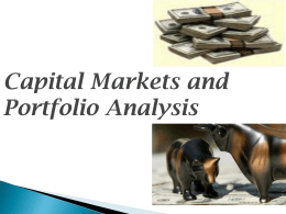 India`s Capital Market - Learning Financial Management