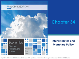 Interest Rates - McGraw Hill Higher Education