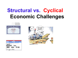 Cyclical versus Structural Economic Issues
