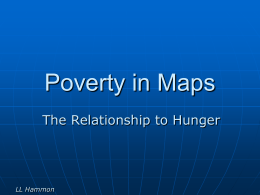 Poverty in Maps