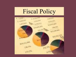 5-1 Fiscal Policy