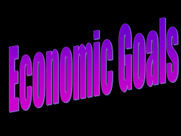 US economic goals
