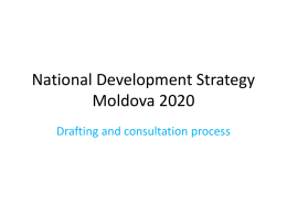 Presentation on Moldova 2020