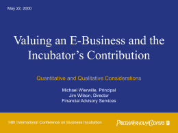 Introduction to Business Valuation