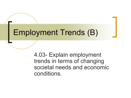 Employment Trends (B)