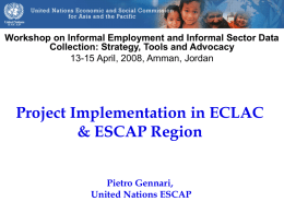 April 2008 - United Nations Economic and Social Commission for