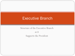 Exec - Structure: PowerPoint notes