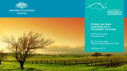 PowerPoint Presentation - South Australian Tourism Industry Council