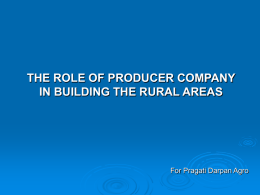 - Pragati Darpan Agro Producer Co. Ltd.