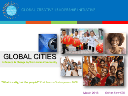 Global Issues - Future Cities Venue: Beijing - 02-Mar