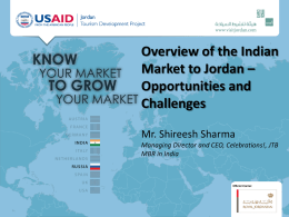 Country Report INDIA - USAID Jordan Knowledge Management Portal