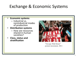 ANT 2410 Fall 2015 The Global Economy