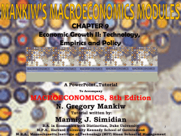 Mankiw8e_Student_PPTs_Chapter 9 - E-SGH