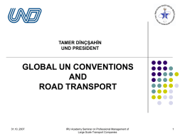 Global UN Conventions