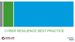 Cyber Resilience best Practice - The Institute of Risk Management