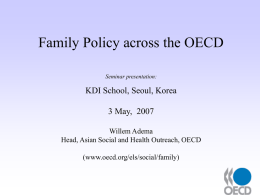 A Comparative Analysis of the Welfare State in OECD Countries
