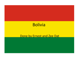 Bolivia - WordPress.com