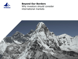Beyond Our Borders: Why investors should consider