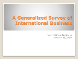 International Business Introduction (1-25-10)