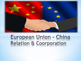 EU-China Relations final