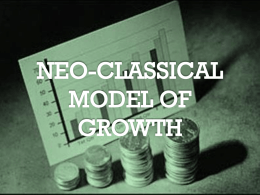 Neo classical theory of development