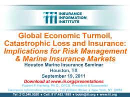 P6466 - iii Template - Houston Marine Insurance Seminar