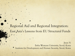 EU Funds - Asian Political and International Studies Association