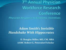 7th AAMC MD Workforc