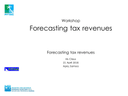 Thursday Revenue Forecasting