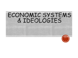 PPT- Economic Systems