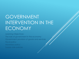 Government Intervention File