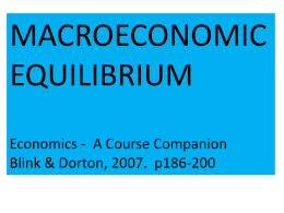 Macroeconomic Equilibrium File