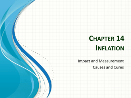 Chapter 14 Inflation