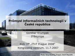 Overview on the Czech ICT Industry