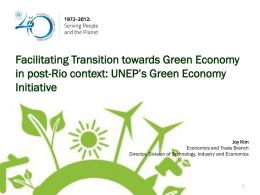 (a) Green Economy