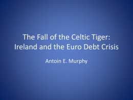 Ireland and the Euro Debt Crisis