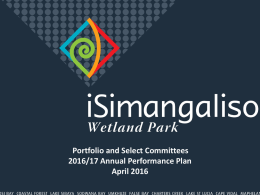 iSimangaliso Wetland Park Authority