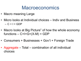 Macroeconomics Notesx - North Allegheny School District