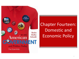 Policymaking and Economic Policy File