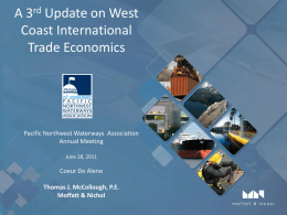 State of the Economy: Part 3 - Pacific Northwest Waterways
