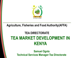 Agriculture, Fisheries and Food Authority (AFFA)
