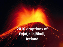 2010 eruptions of Eyjafjallajökull, Iceland